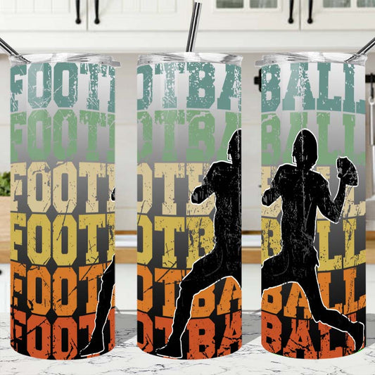 Football player Tumbler