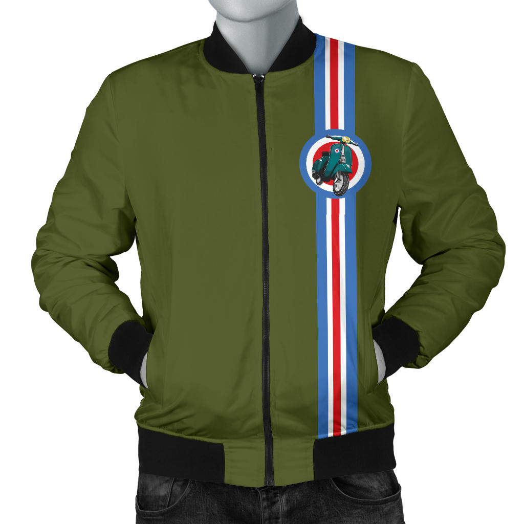 Scooter Inspired Bomber Jacket Style 2