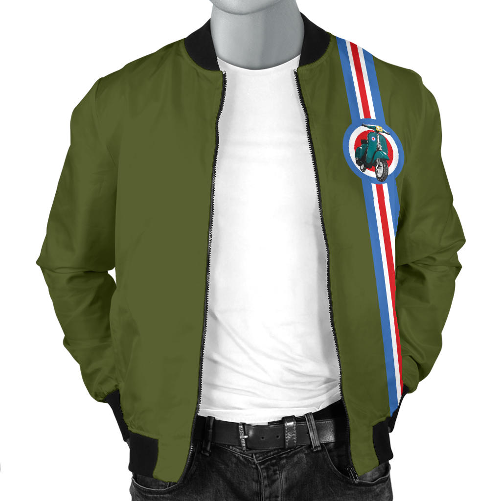 Scooter Inspired Bomber Jacket Style 2