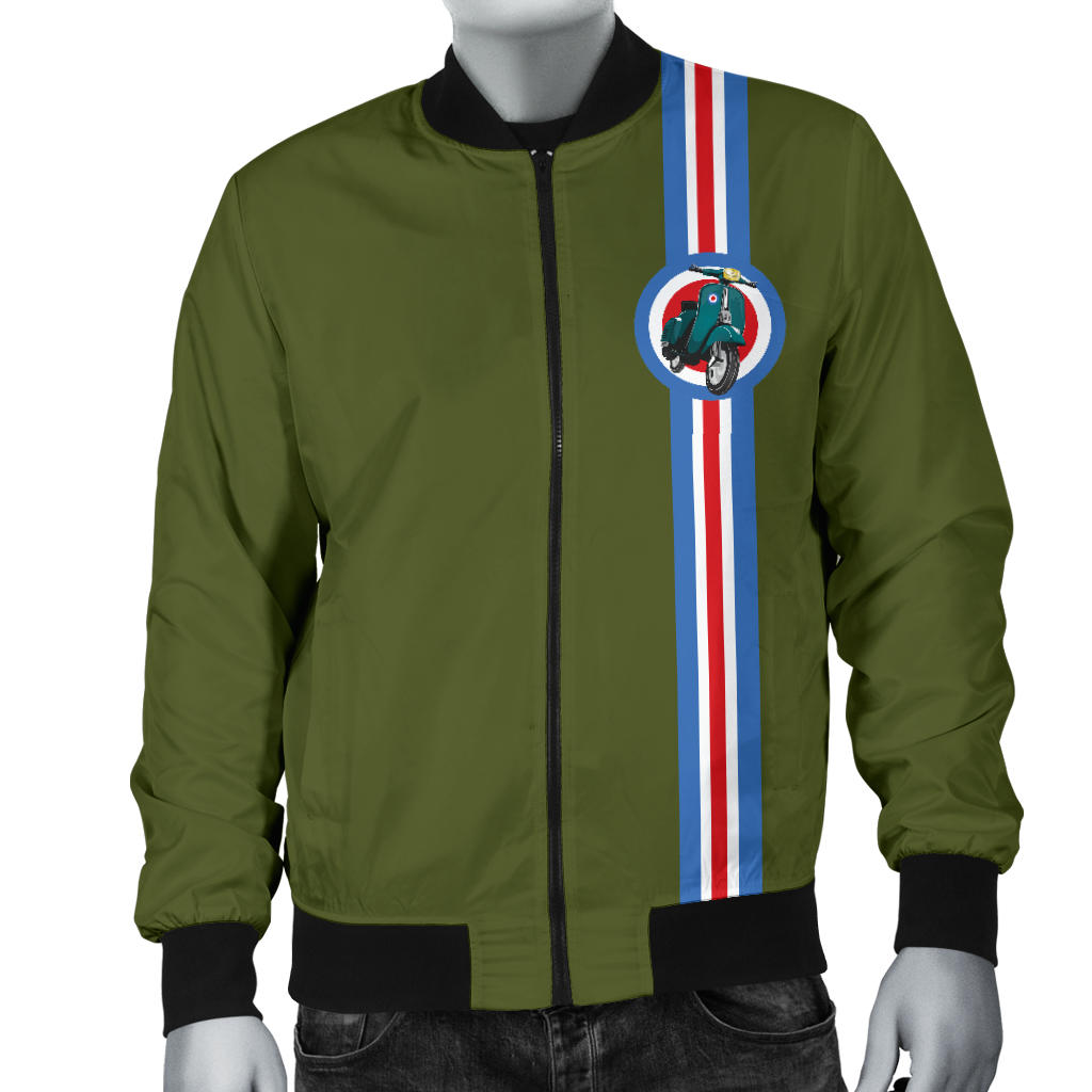 Scooter Inspired Bomber Jacket Style 2
