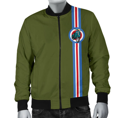 Scooter Inspired Bomber Jacket Style 2