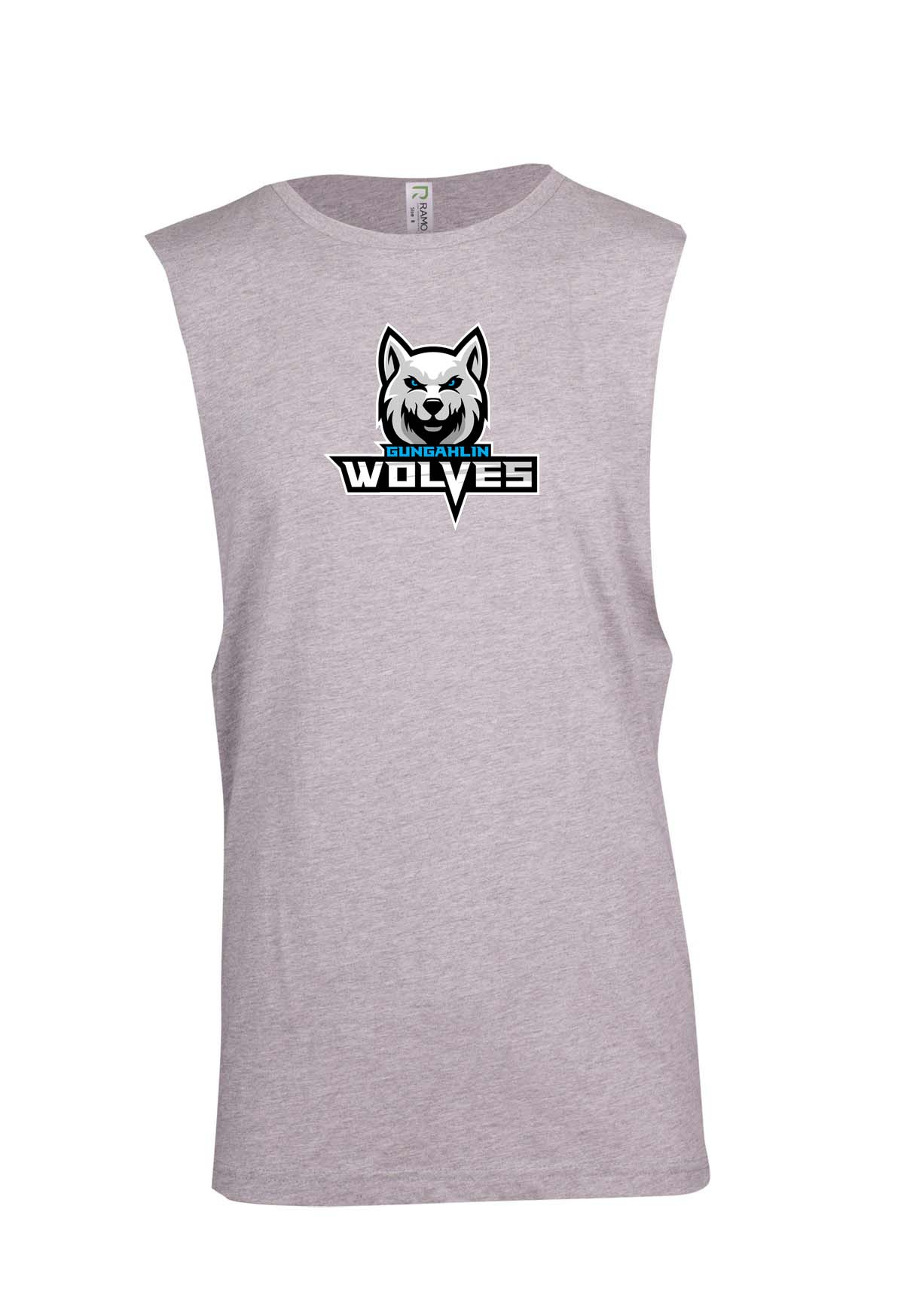 Gungahlin Wolves Logo Muscle Shirt