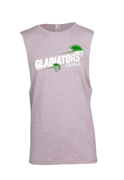 Gladiators Slanted logo Muscle T - Ladies