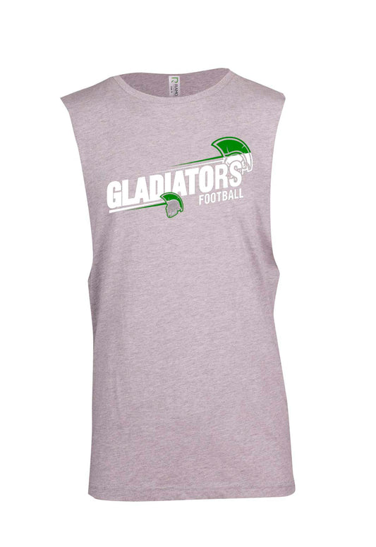 Gladiators Slanted logo Muscle T - Ladies