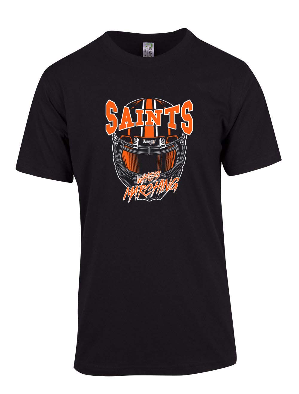 Curtin Saints helmet T-Shirt