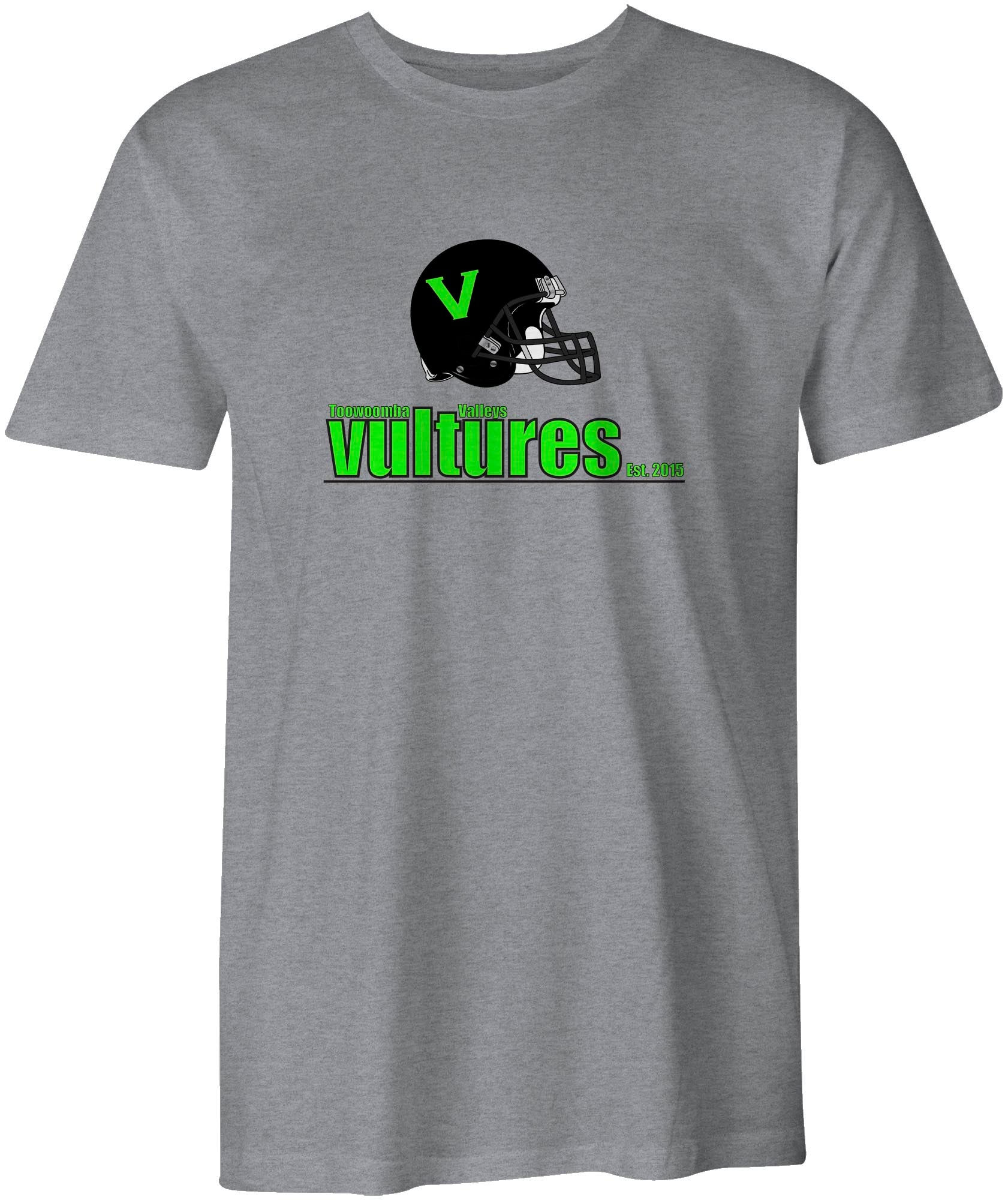 Toowoomba Valleys Vultures Helmet Logo T-Shirt