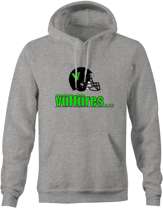 Toowoomba Valleys Vultures Helmet Logo Hoodie