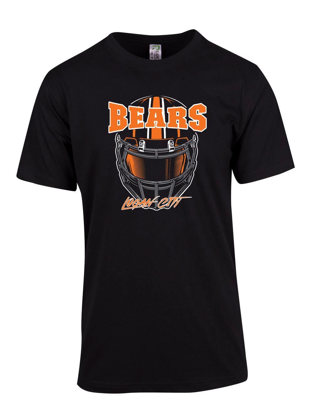 Logan City Bears helmet T-Shirt