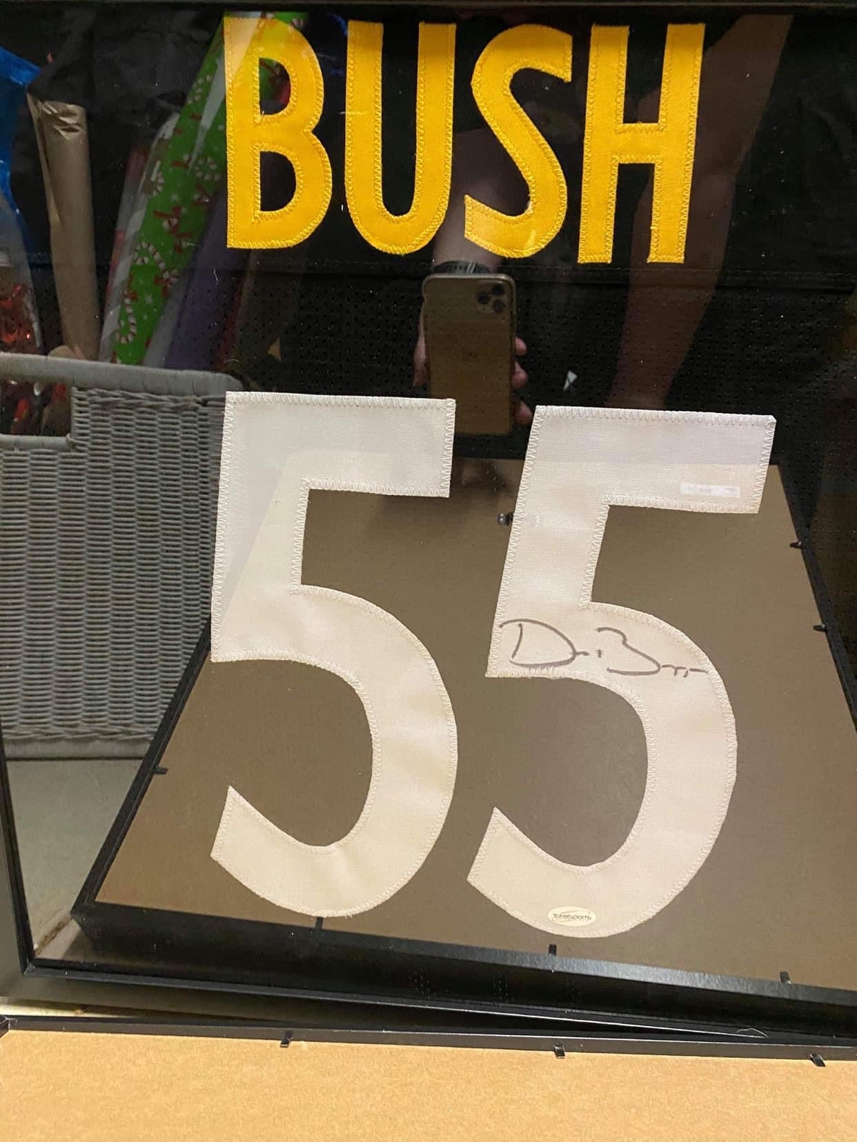 Devon Bush Signed Jersey