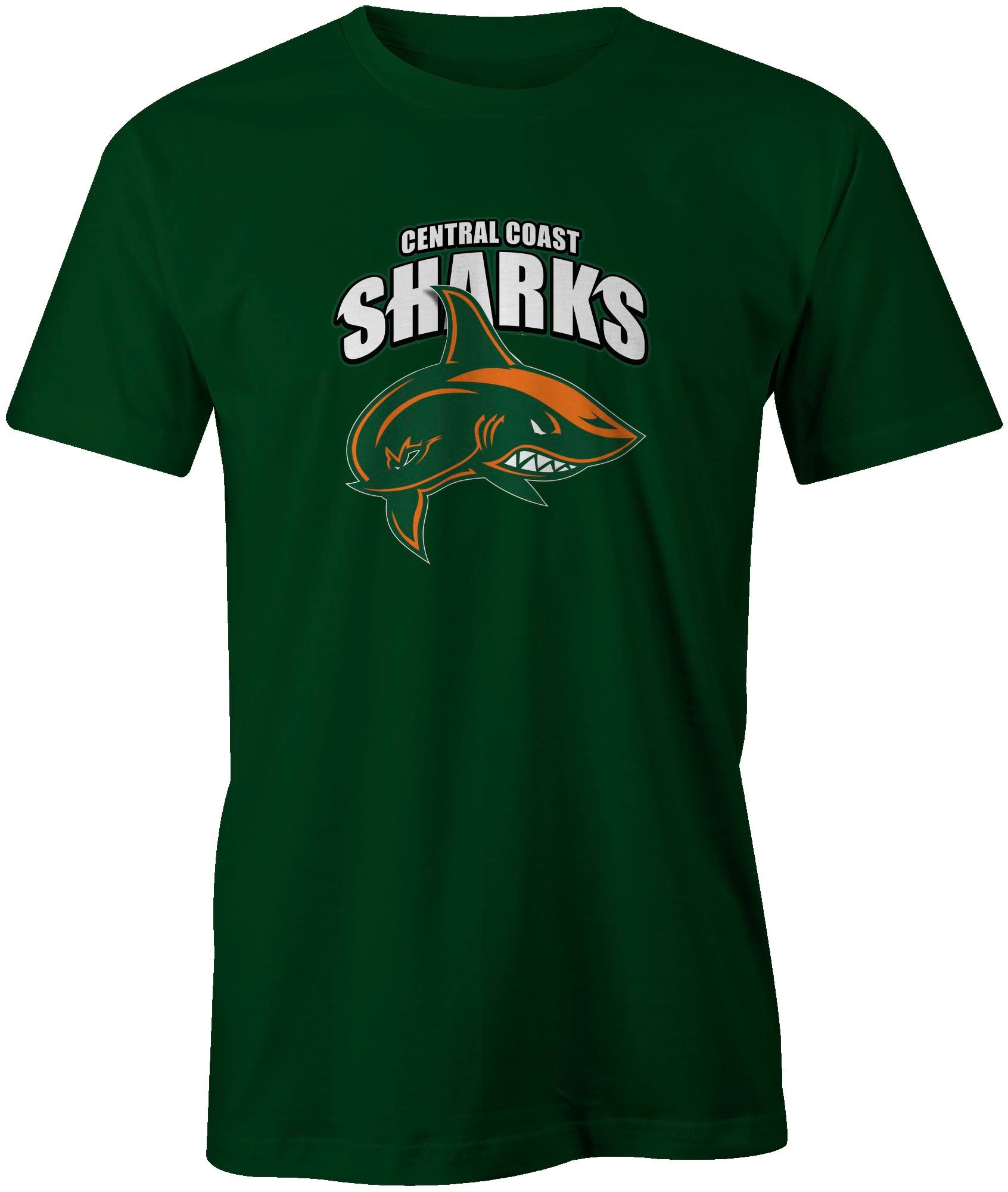 Central Coast Sharks Official Logo T-Shirt