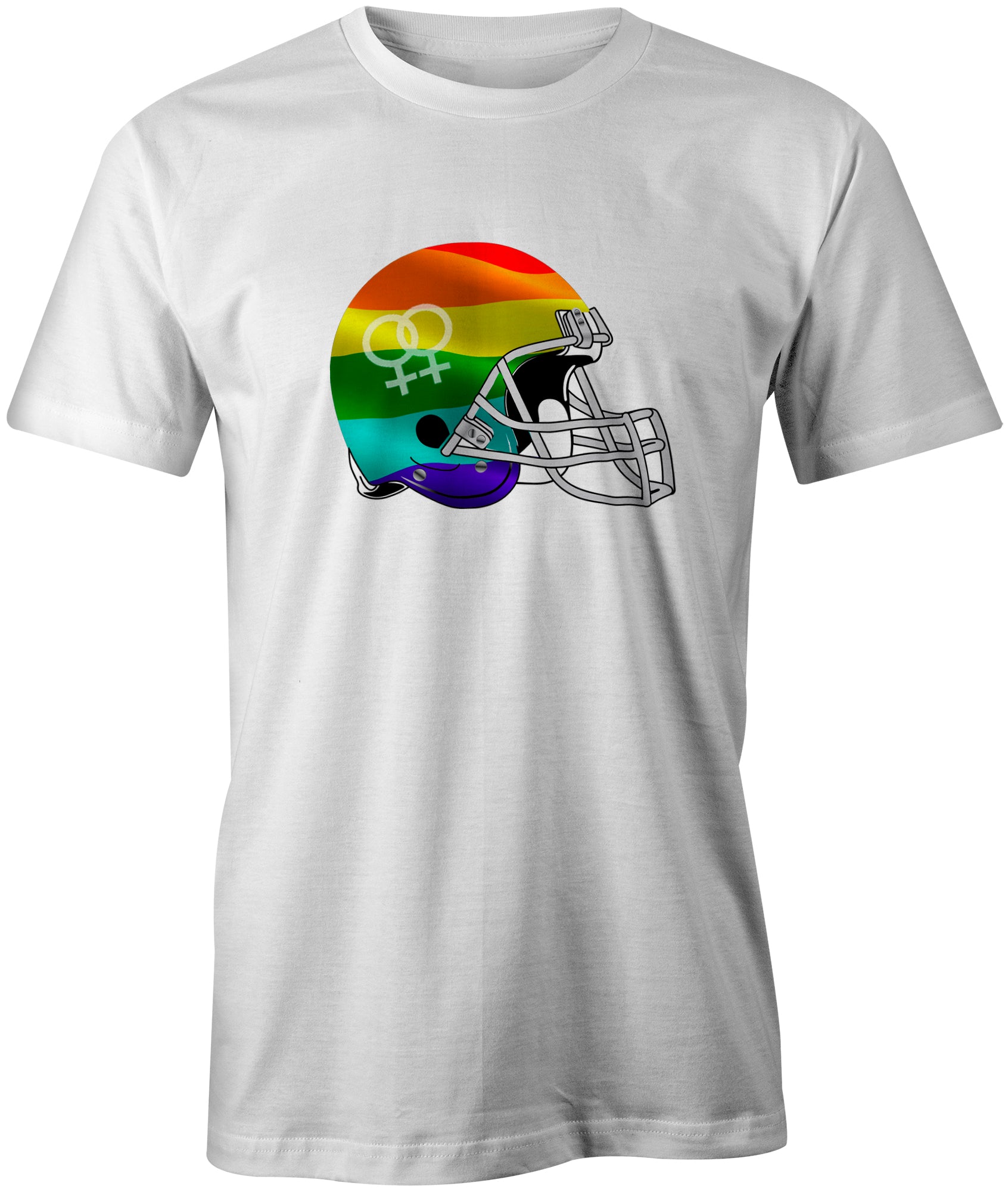 Rainbow Helmet T-Shirt