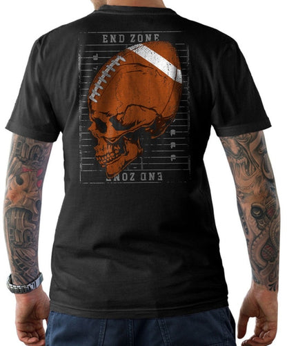 Football Skull T-Shirt