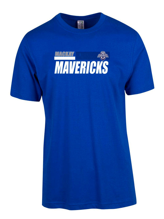 Mackay Mavericks Abstract Logo T-SHIRT