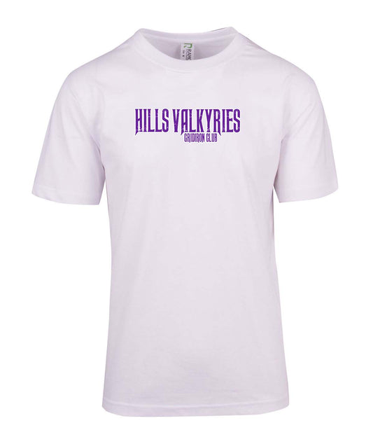 Hills Valkyries Name Logo T-Shirt