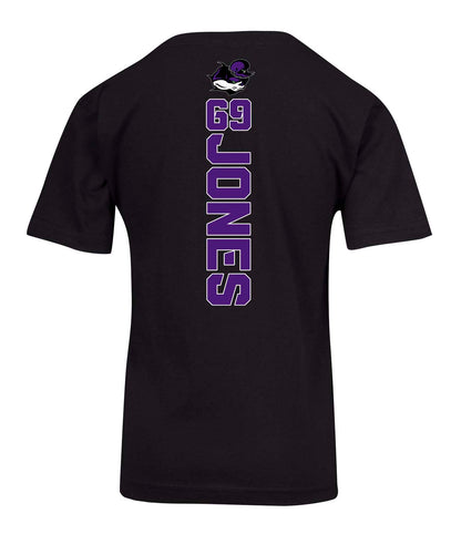 Rebels double sided name and number Kids T-Shirt