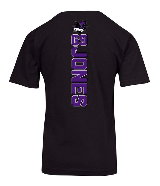 Rebels double sided name and number Kids T-Shirt