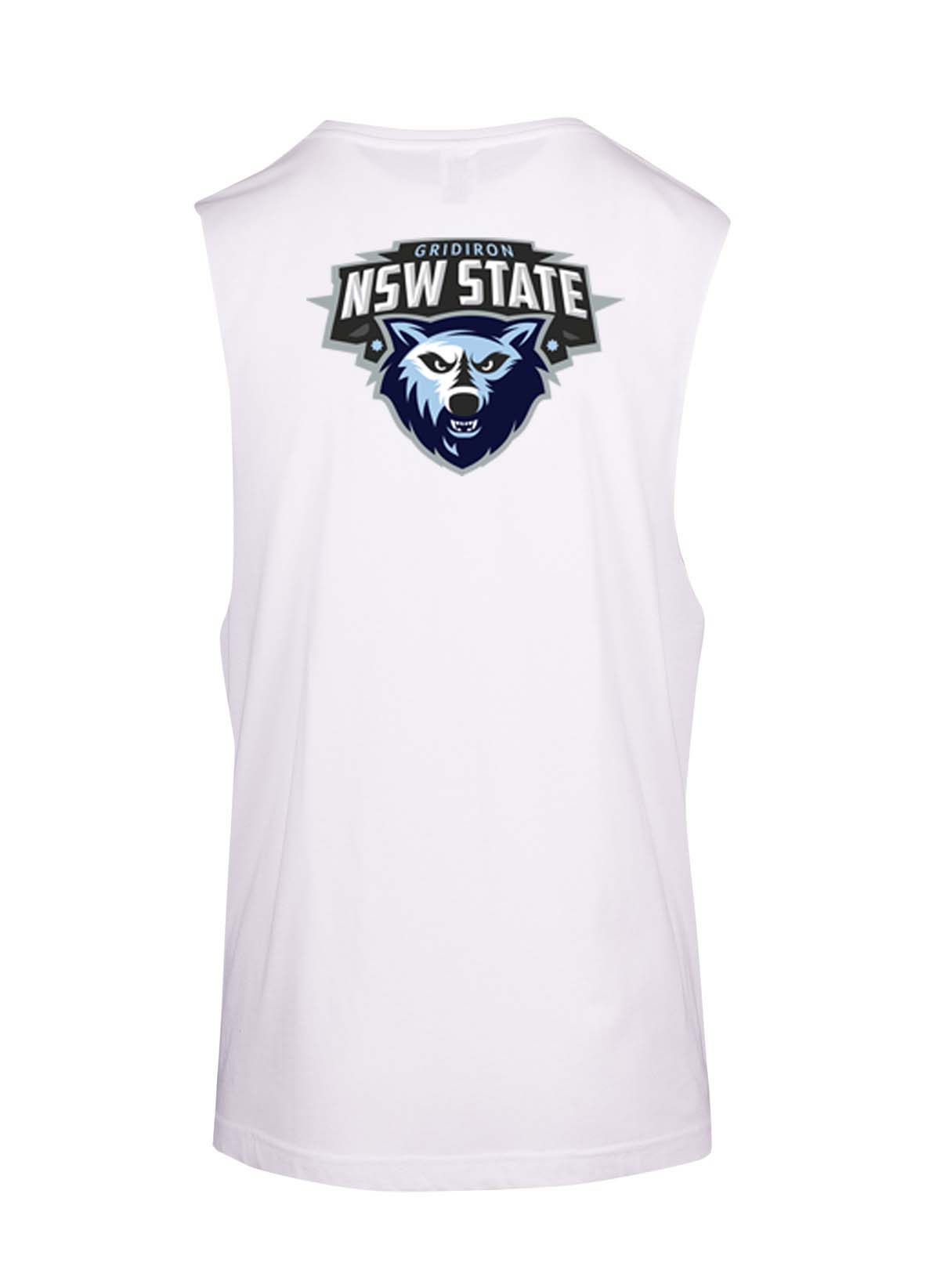 NSW MUSCLE TEE DOUBLE SIDED - LADIES