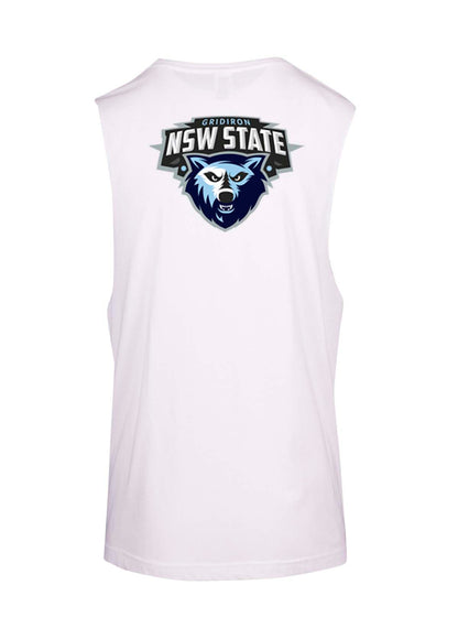 NSW MUSCLE TEE DOUBLE SIDED - LADIES