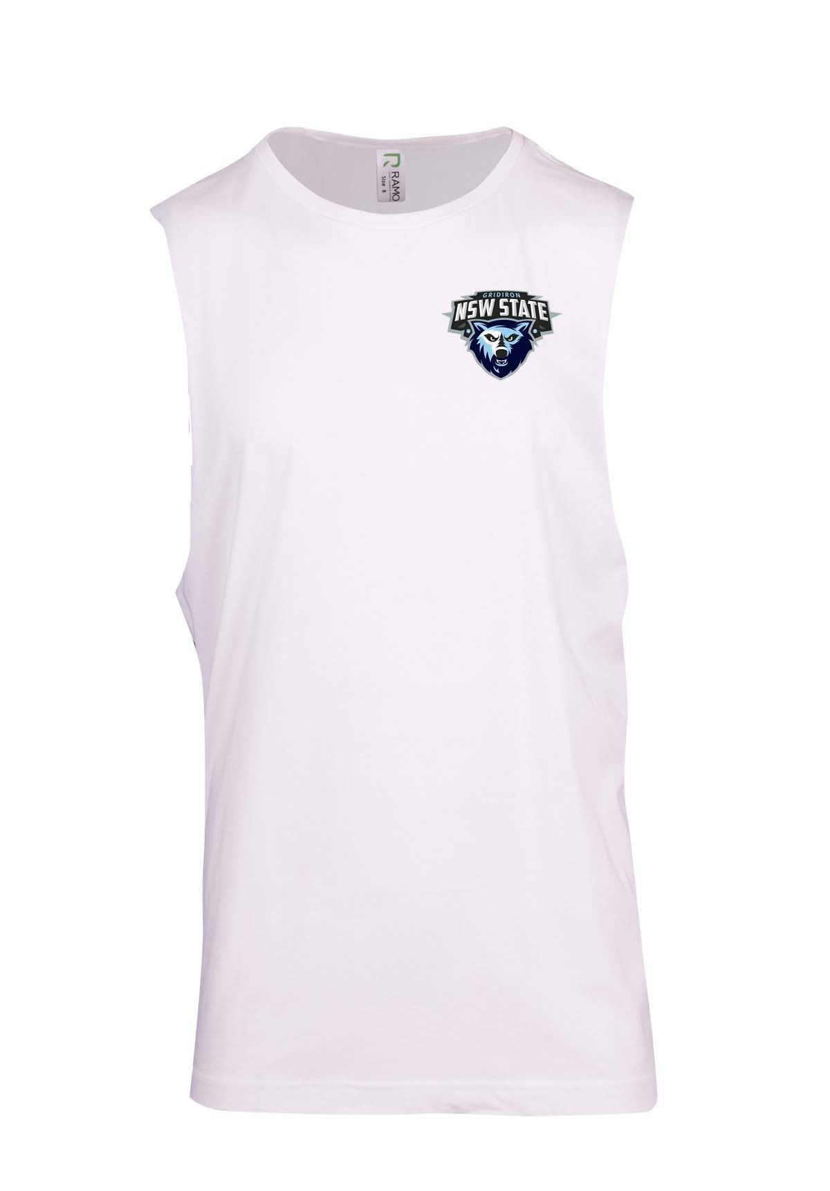 NSW MUSCLE TEE DOUBLE SIDED - LADIES
