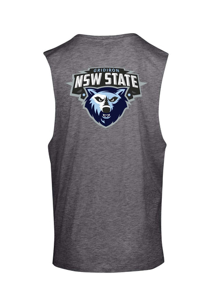 NSW MUSCLE TEE DOUBLE SIDED - LADIES