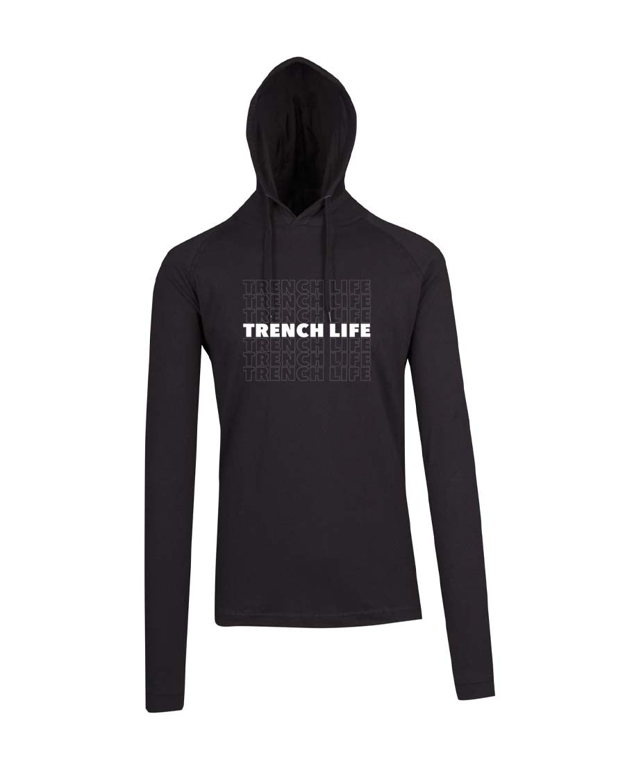 Trench Life Football T-shirt Hoodie