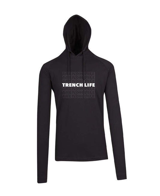 Trench Life Football T-shirt Hoodie