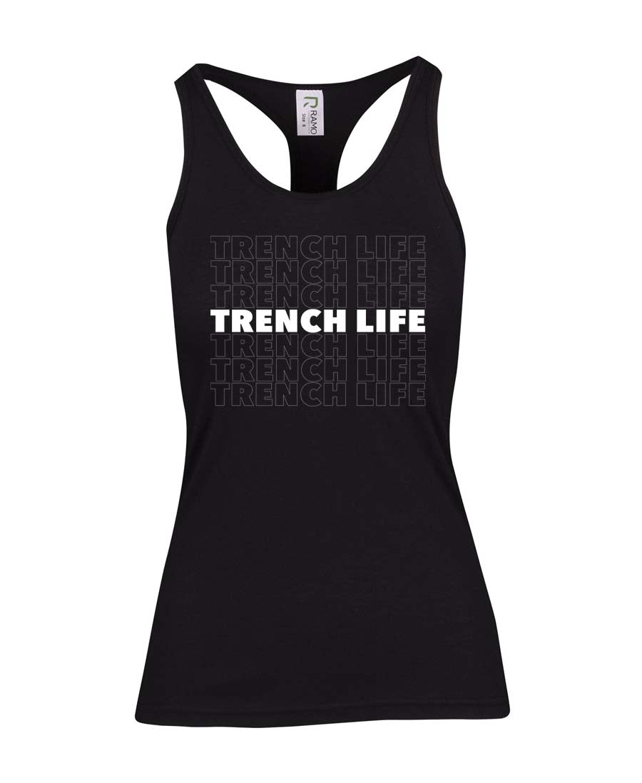 Trench life Ladies T-Back Top