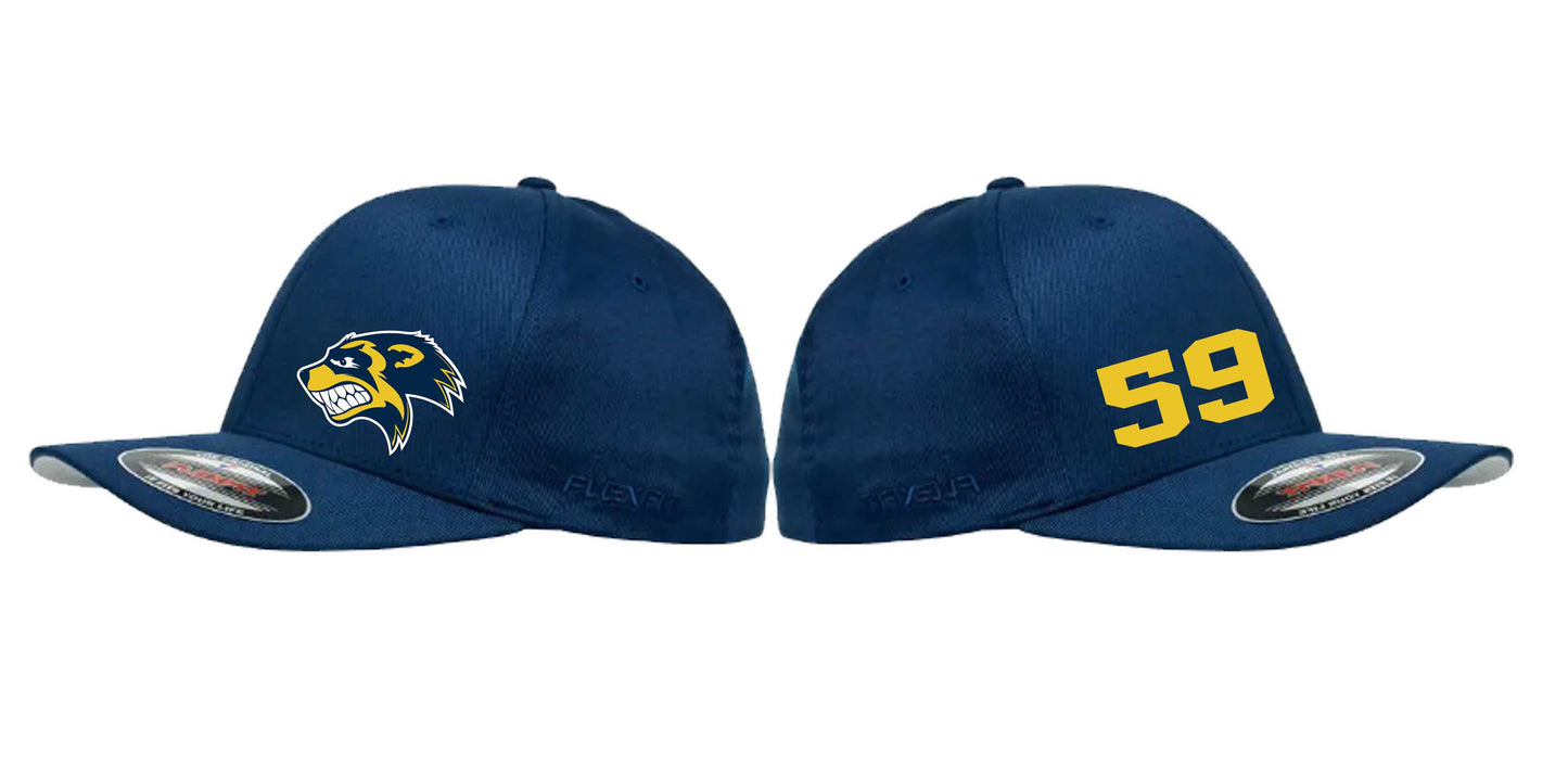 West Coast Wolverines Wendell Trucker Cap Flex Fit