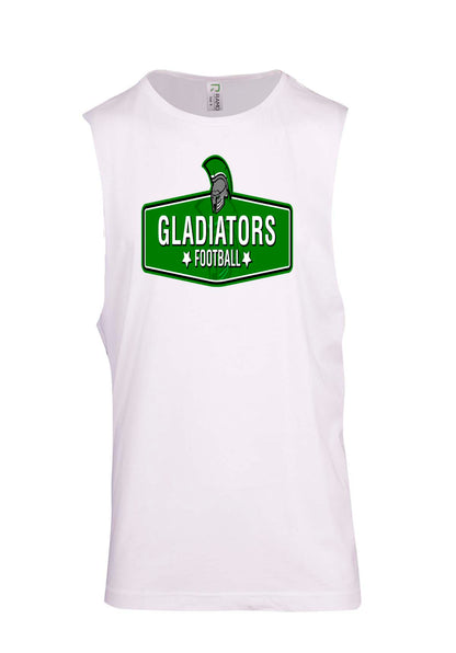 Gladiators Box logo Muscle T - Ladies