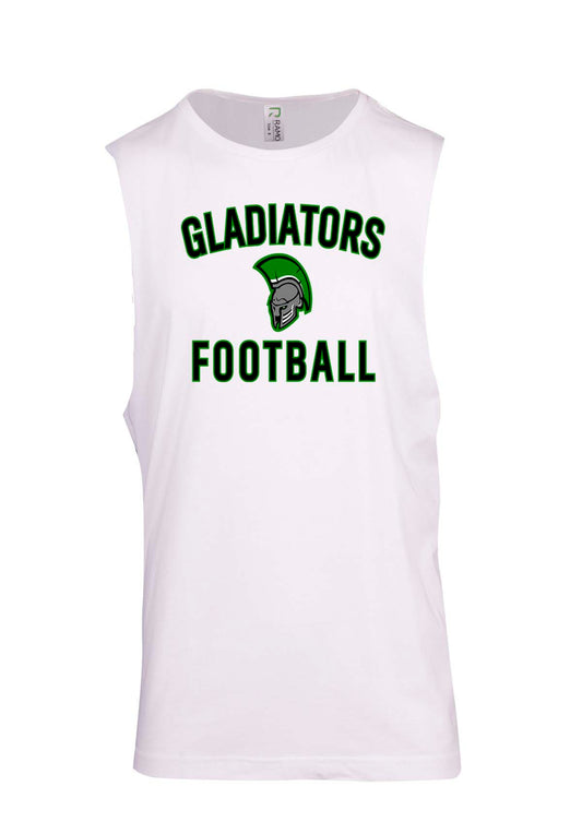 Gladiators Football logo Muscle T - Ladies