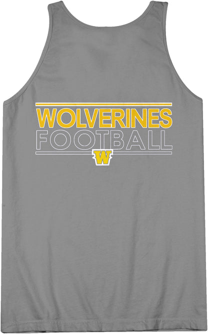 Wolverines Double Sided Print Singlet